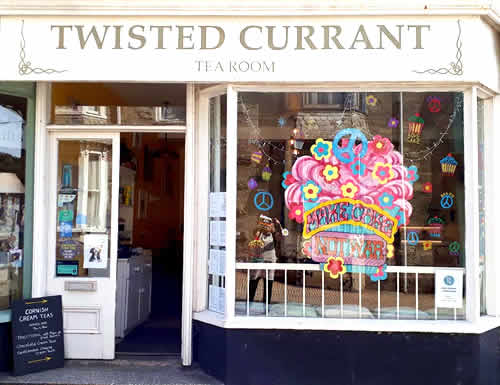 The Twisted Current Tea Room in Porthleven