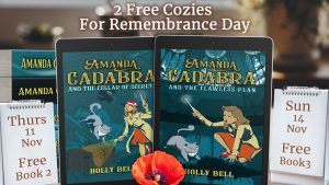 Amanda Cadabra Book 2 free on Thursday 11th November and Amanda Cadabra Book 3 free to download on Sunday 14th November