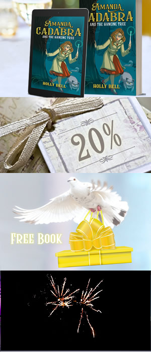 Book 7 in Paperback and ebook, 20% discount voucher for new book, free book 6 and launch video