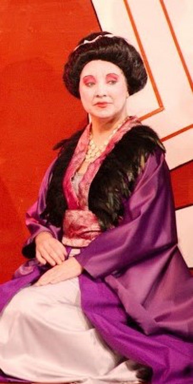 Lady Katisha in performance of The Mikado