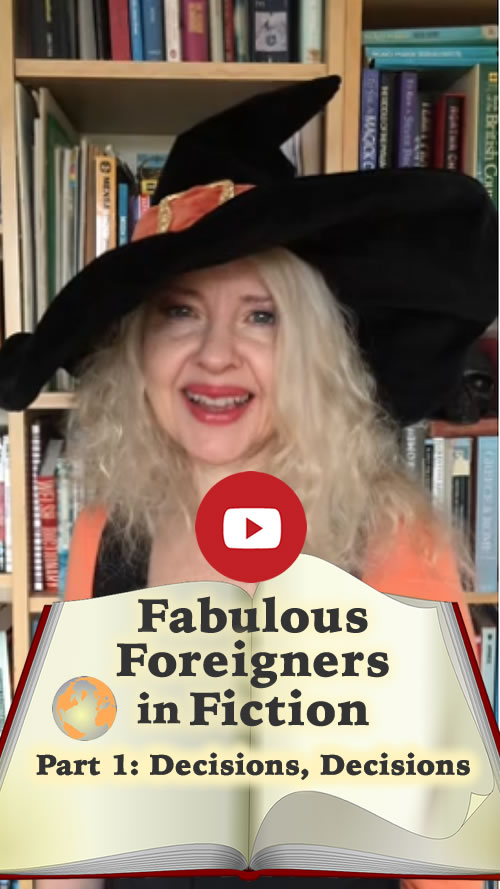 Click for video Decisions, Decision - Fabulous, Foreigners in Fiction Part 1: Decisions, Decisions