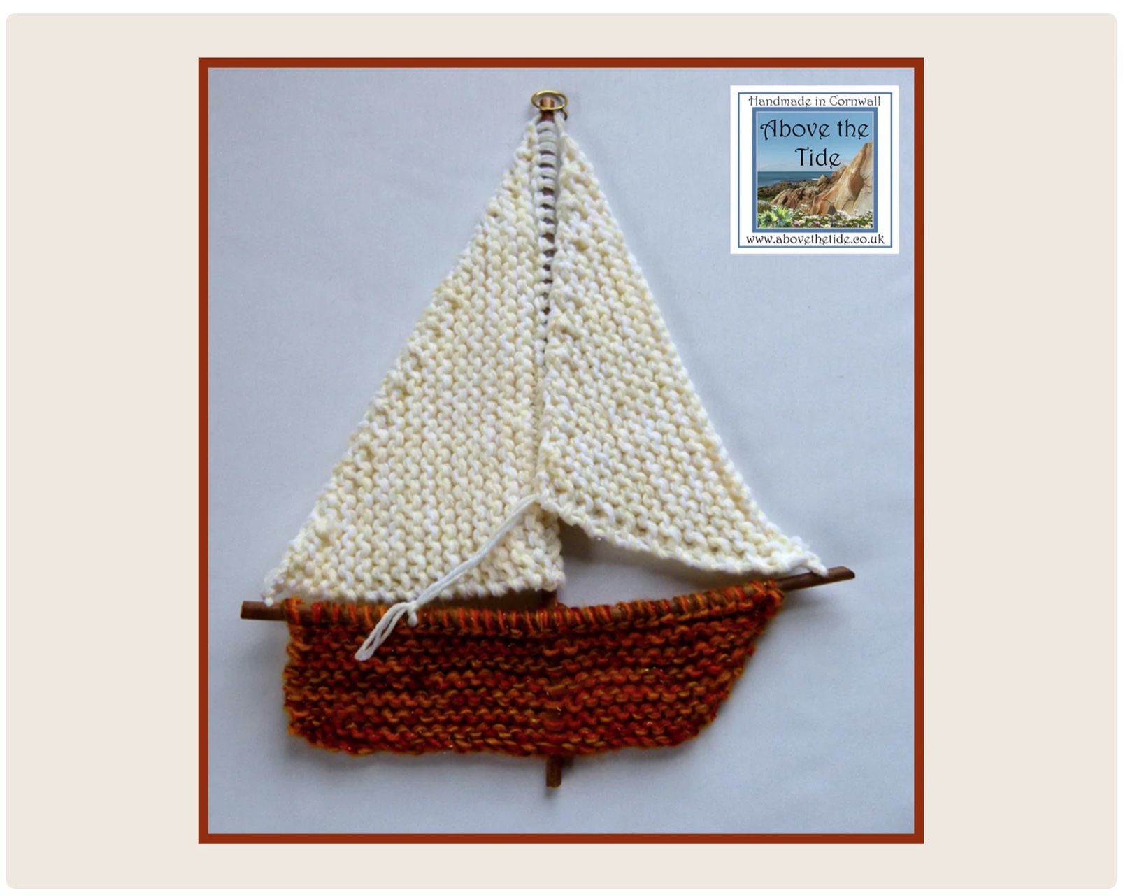 Sailing Boat Wall-hanging - By Above The Tide